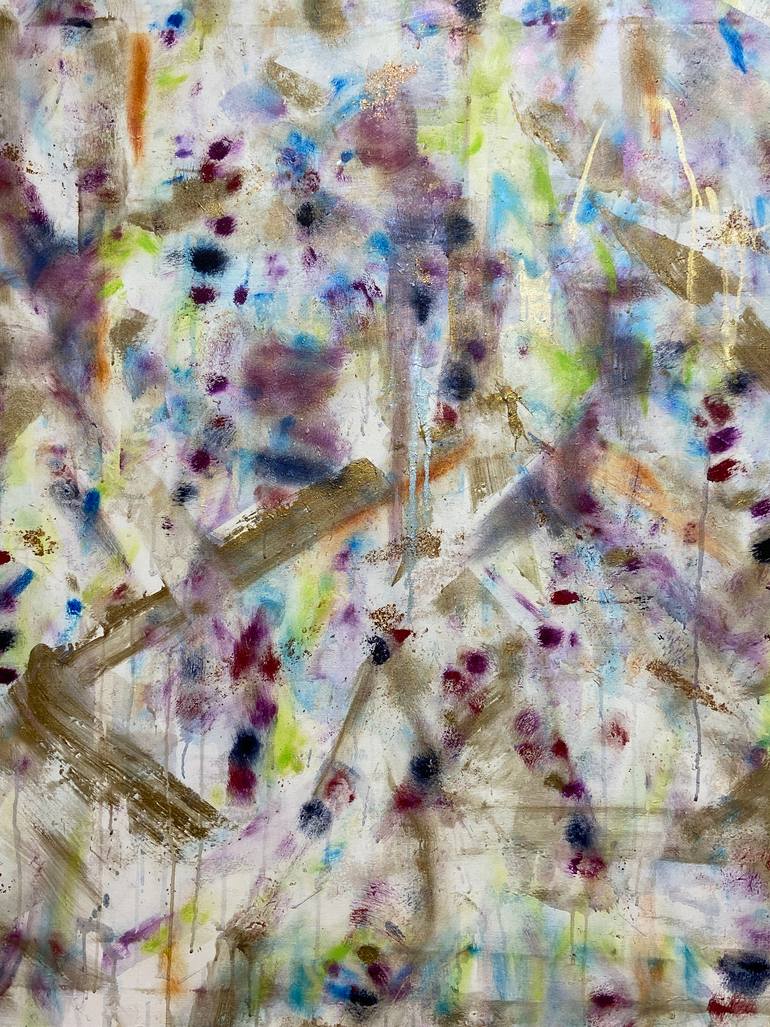 Original Abstract Expressionism Abstract Painting by Joe Kotas