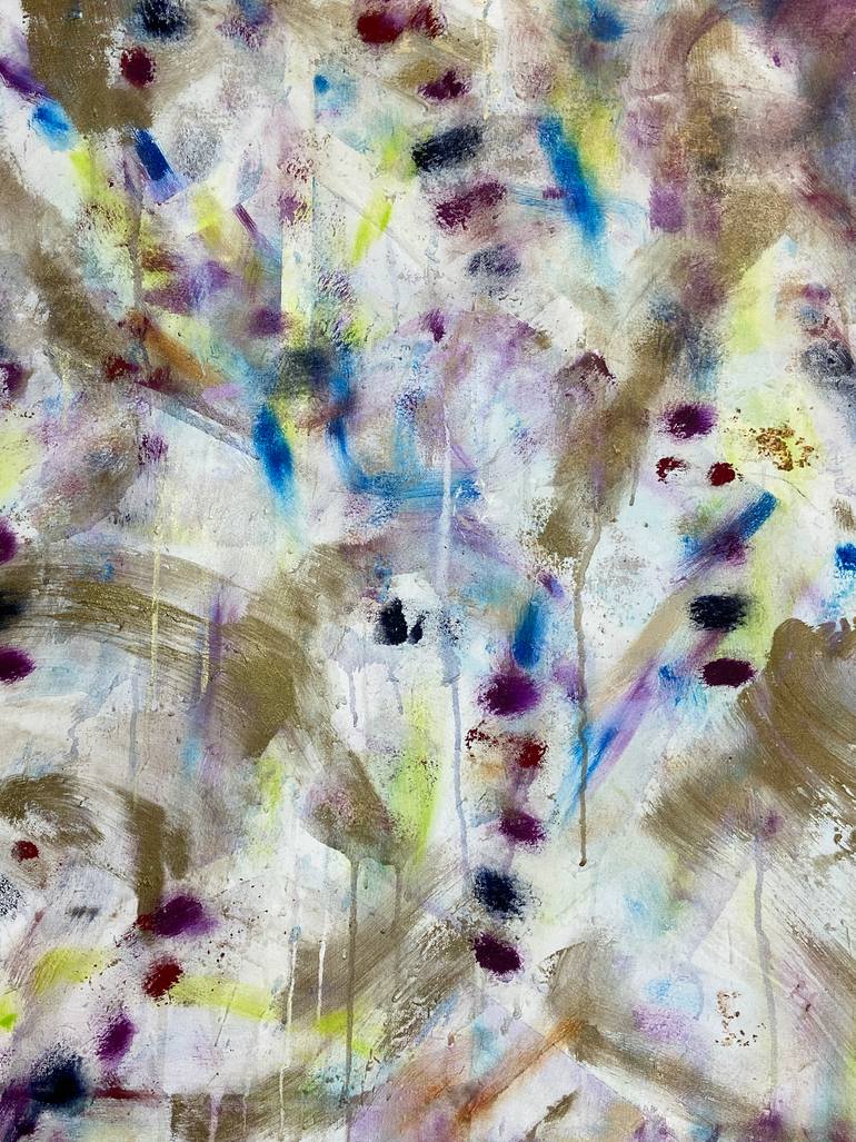 Original Abstract Expressionism Abstract Painting by Joe Kotas