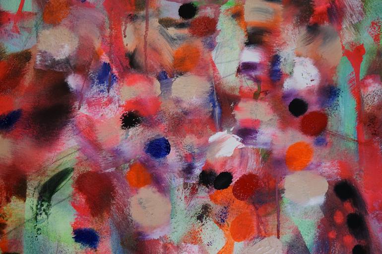 Original Abstract Expressionism Performing Arts Painting by Joe Kotas