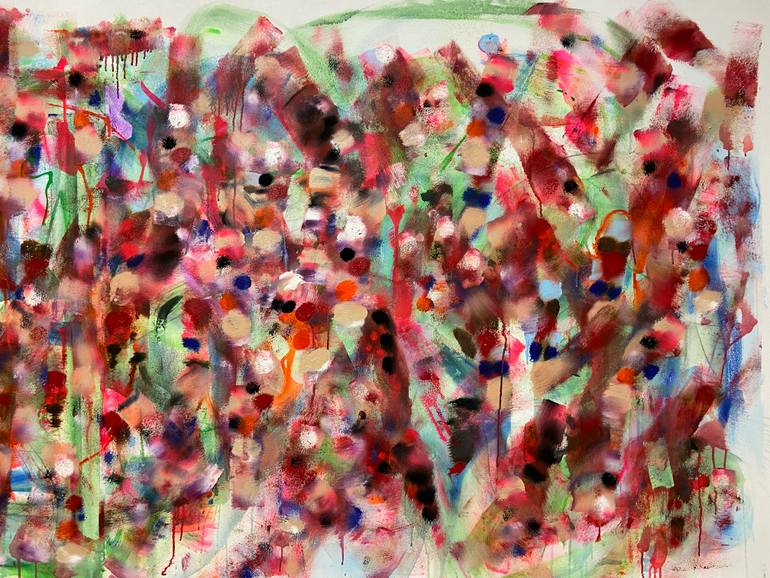 Original Abstract Expressionism Performing Arts Painting by Joe Kotas