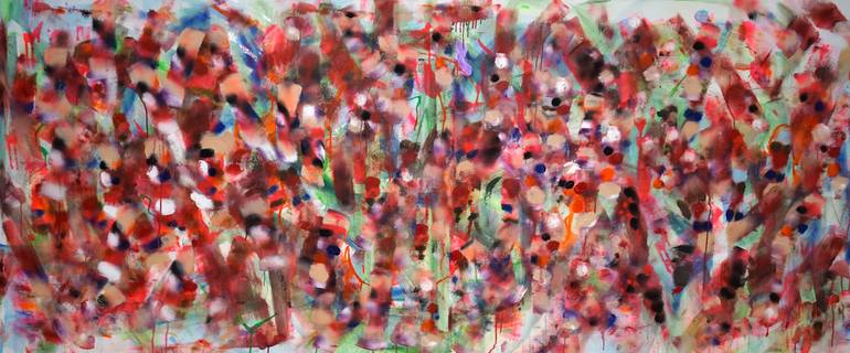 Original Abstract Expressionism Performing Arts Painting by Joe Kotas