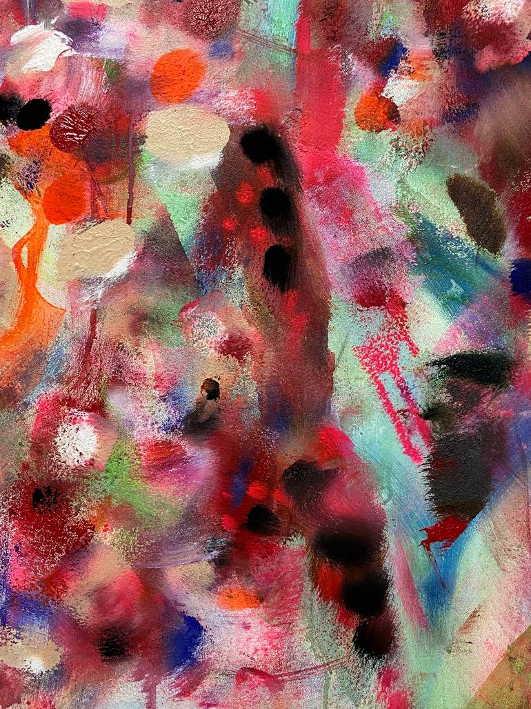 Original Abstract Expressionism Performing Arts Painting by Joe Kotas