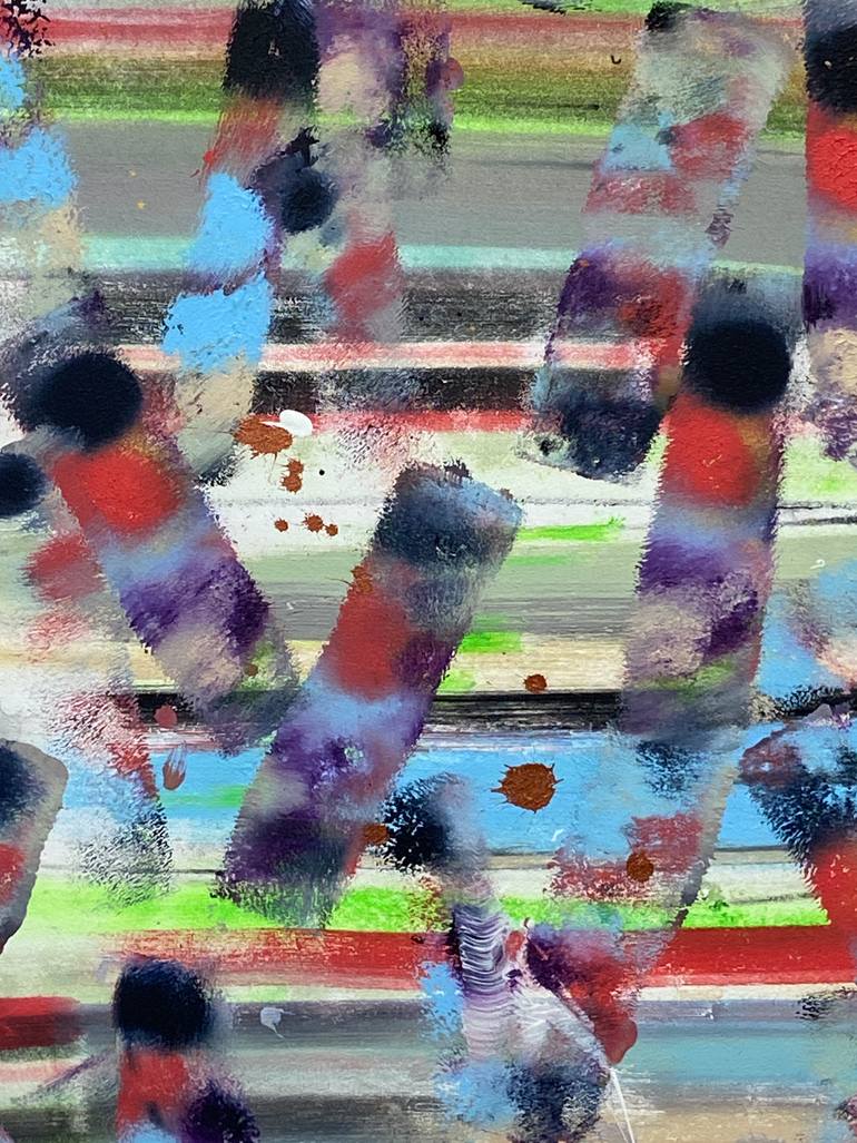 Original Dada Pop Culture/Celebrity Painting by Joe Kotas