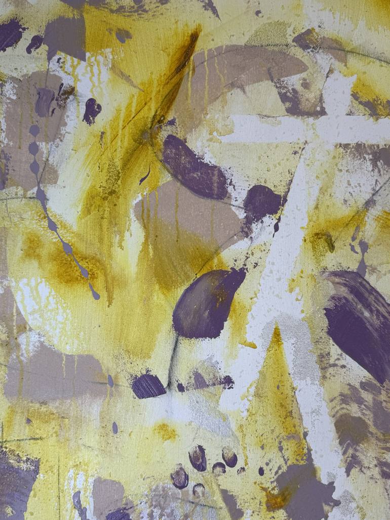 Original Abstract Expressionism People Painting by Joe Kotas