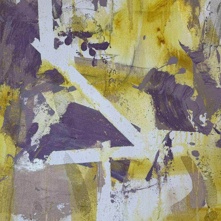 Original Abstract Expressionism People Painting by Joe Kotas