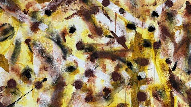 Original Abstract Expressionism Animal Painting by Joe Kotas