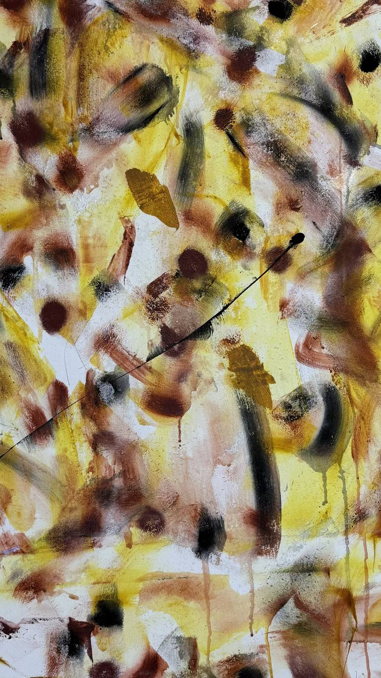 Original Abstract Expressionism Animal Painting by Joe Kotas