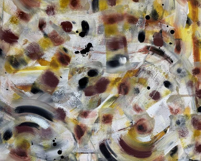 Original Abstract Expressionism Abstract Painting by Joe Kotas
