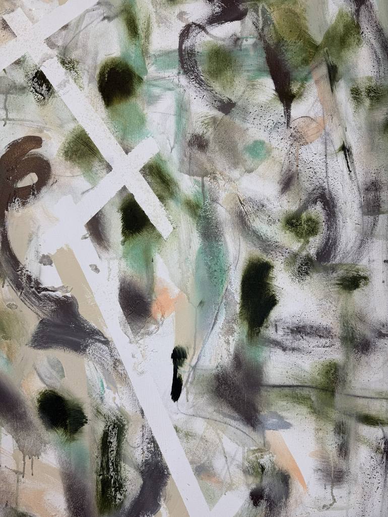 Original Abstract Expressionism Abstract Painting by Joe Kotas
