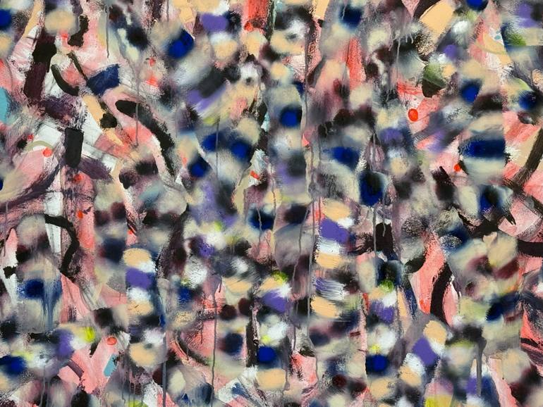 Original Abstract Expressionism Abstract Painting by Joe Kotas