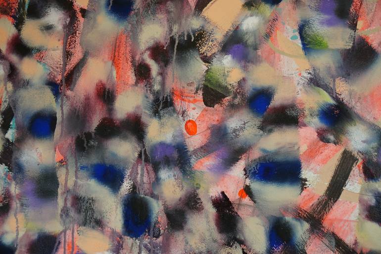 Original Abstract Expressionism Abstract Painting by Joe Kotas