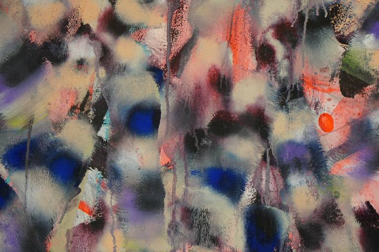 Original Abstract Expressionism Abstract Painting by Joe Kotas
