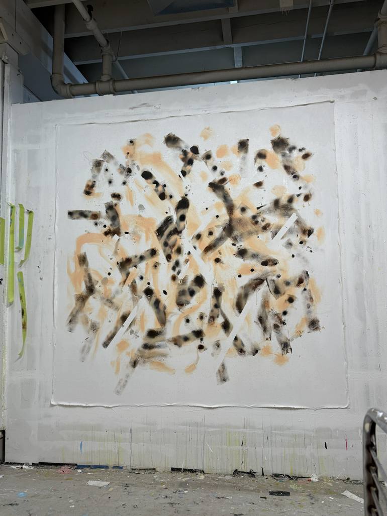 Original Abstract Expressionism Abstract Painting by Joe Kotas