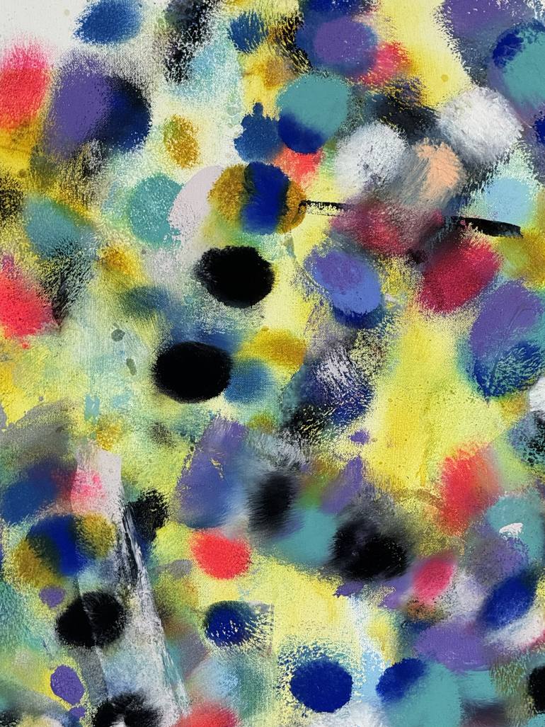 Original Abstract Expressionism Abstract Painting by Joe Kotas