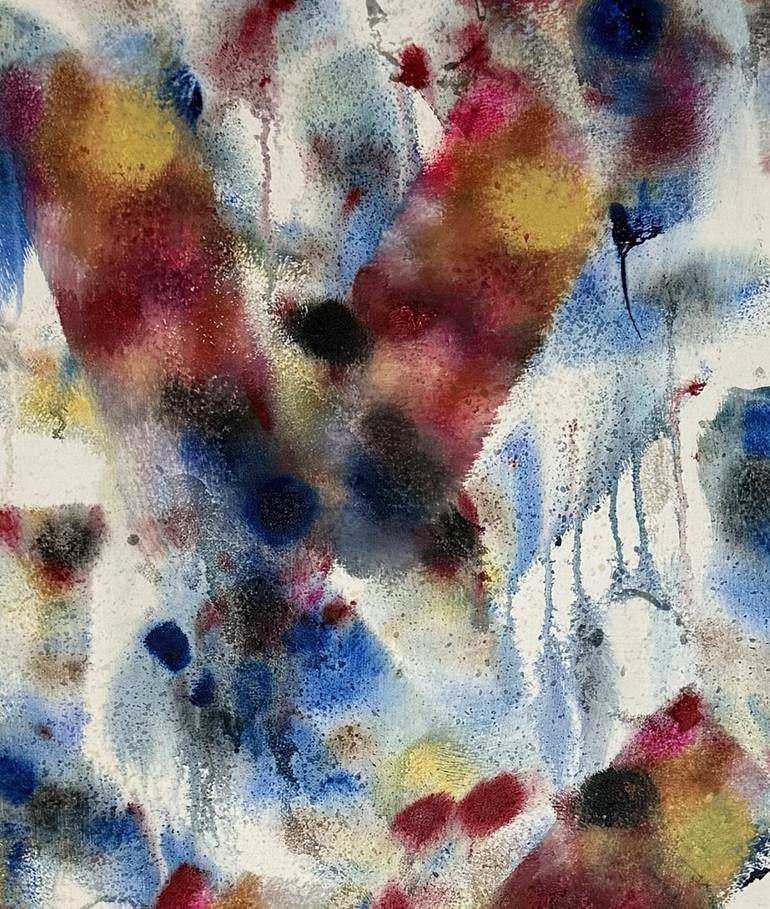 Original Abstract Expressionism Abstract Painting by Joe Kotas