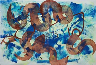 Print of Abstract Expressionism Abstract Paintings by Joe Kotas