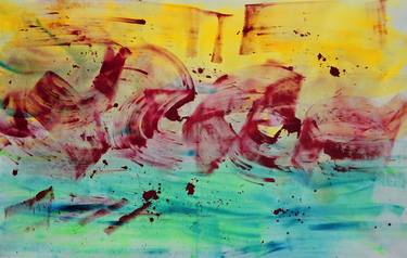 Print of Abstract Expressionism Performing Arts Paintings by Joe Kotas