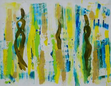 Print of Abstract Expressionism Love Paintings by Joe Kotas