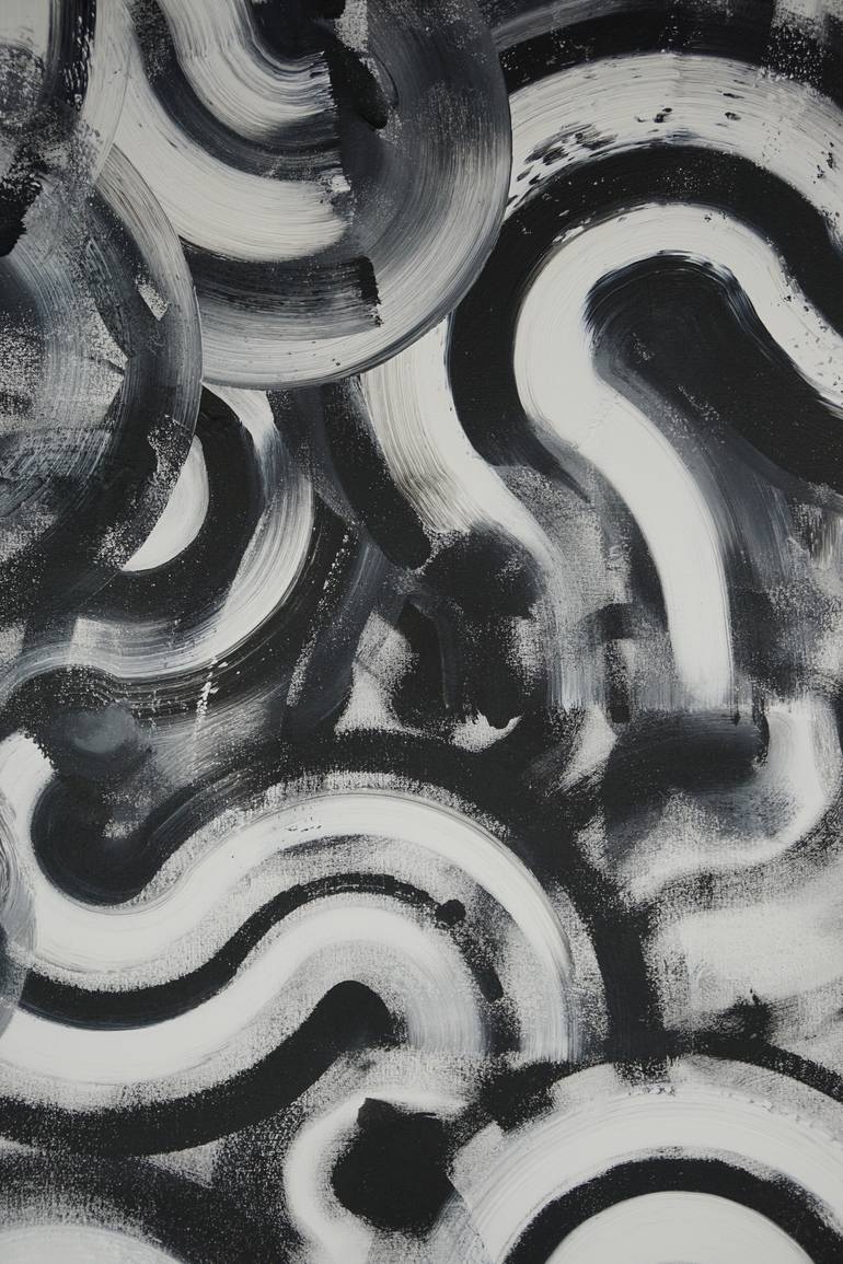 Original Abstract Expressionism Abstract Painting by Joe Kotas