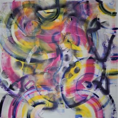 Original Abstract Expressionism Love Paintings by Joe Kotas