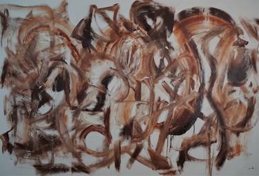 Print of Abstract Expressionism People Paintings by Joe Kotas