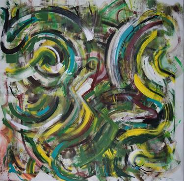 Original Abstract Expressionism Abstract Paintings by Joe Kotas