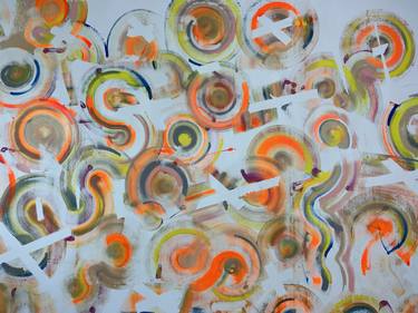 Original Abstract Expressionism Patterns Paintings by Joe Kotas