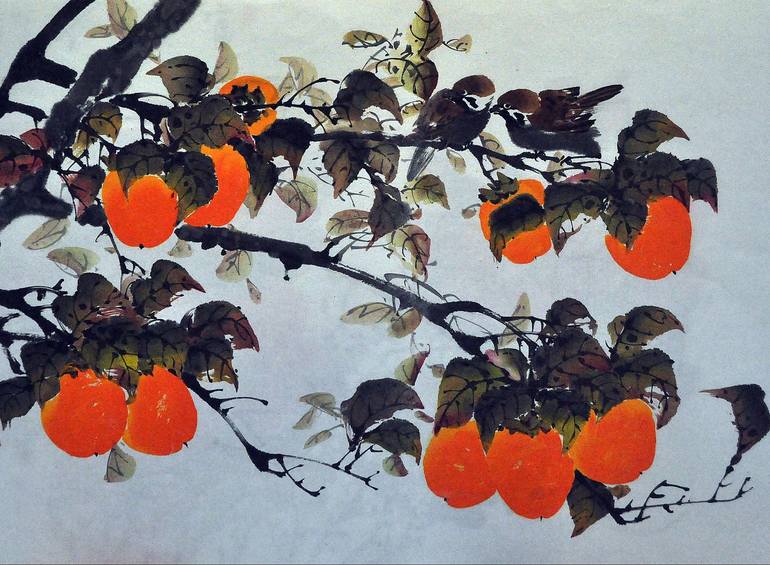 Original Abstract Expressionism Still Life Painting by Jeremy Yong