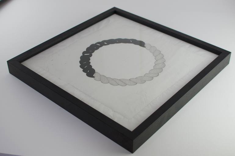 Original Minimalism Abstract Drawing by Rod Mcintosh