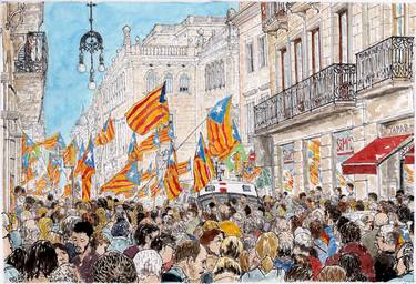 Print of Illustration Politics Paintings by Orlando Marin-Lopez