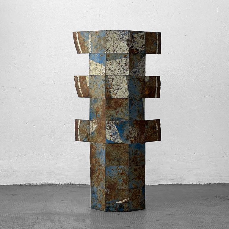 Original Abstract Sculpture by Fabio Zanino