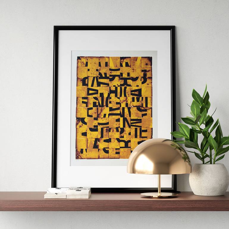 Original Pop Art Abstract Printmaking by Fabio Zanino