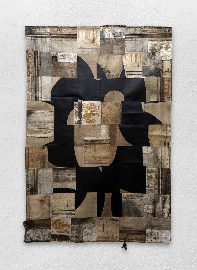 Original Pop Art Abstract Mixed Media by Fabio Zanino