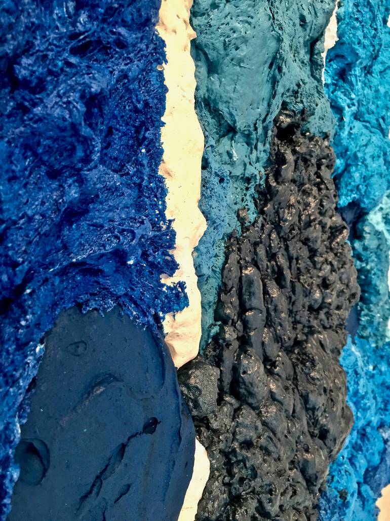 Original Conceptual Abstract Painting by Christian De Wulf