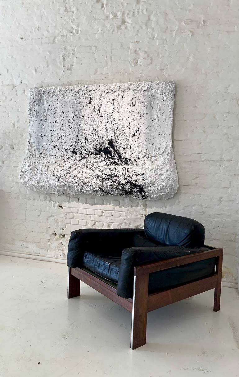 Original Conceptual Abstract Painting by Christian De Wulf