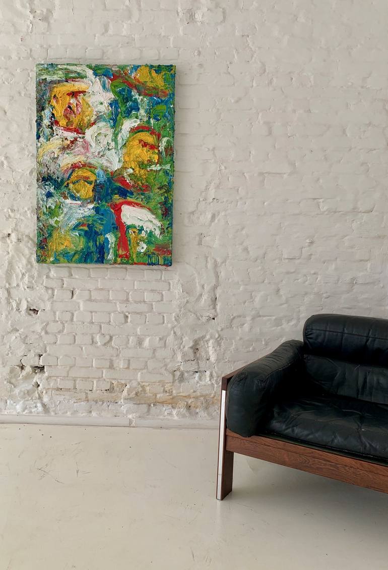 Original Abstract Painting by Christian De Wulf
