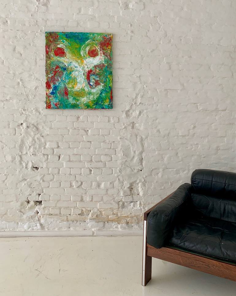 Original Abstract Painting by Christian De Wulf