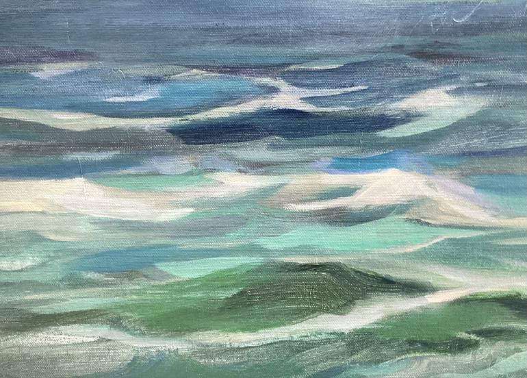 Original Impressionism Seascape Painting by Silvia Vassileva