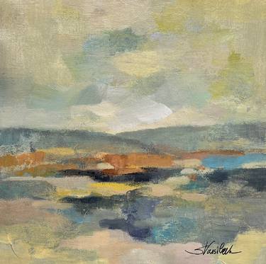 Original Abstract Expressionism Landscape Paintings by Silvia Vassileva