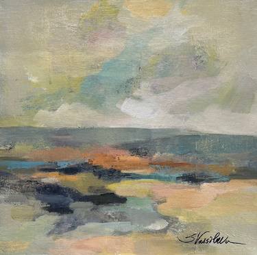 Original Abstract Expressionism Landscape Paintings by Silvia Vassileva