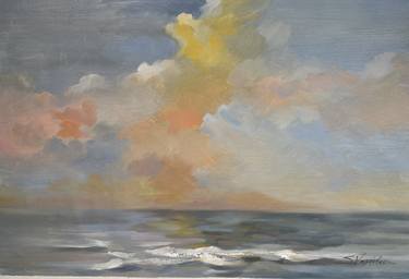 Original Expressionism Seascape Paintings by Silvia Vassileva