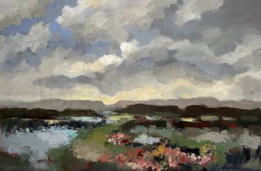 Original Expressionism Landscape Paintings by Silvia Vassileva