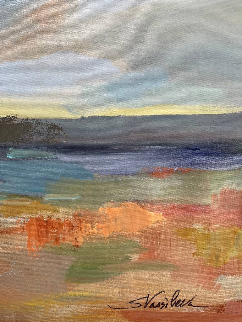 Original Expressionism Seascape Painting by Silvia Vassileva
