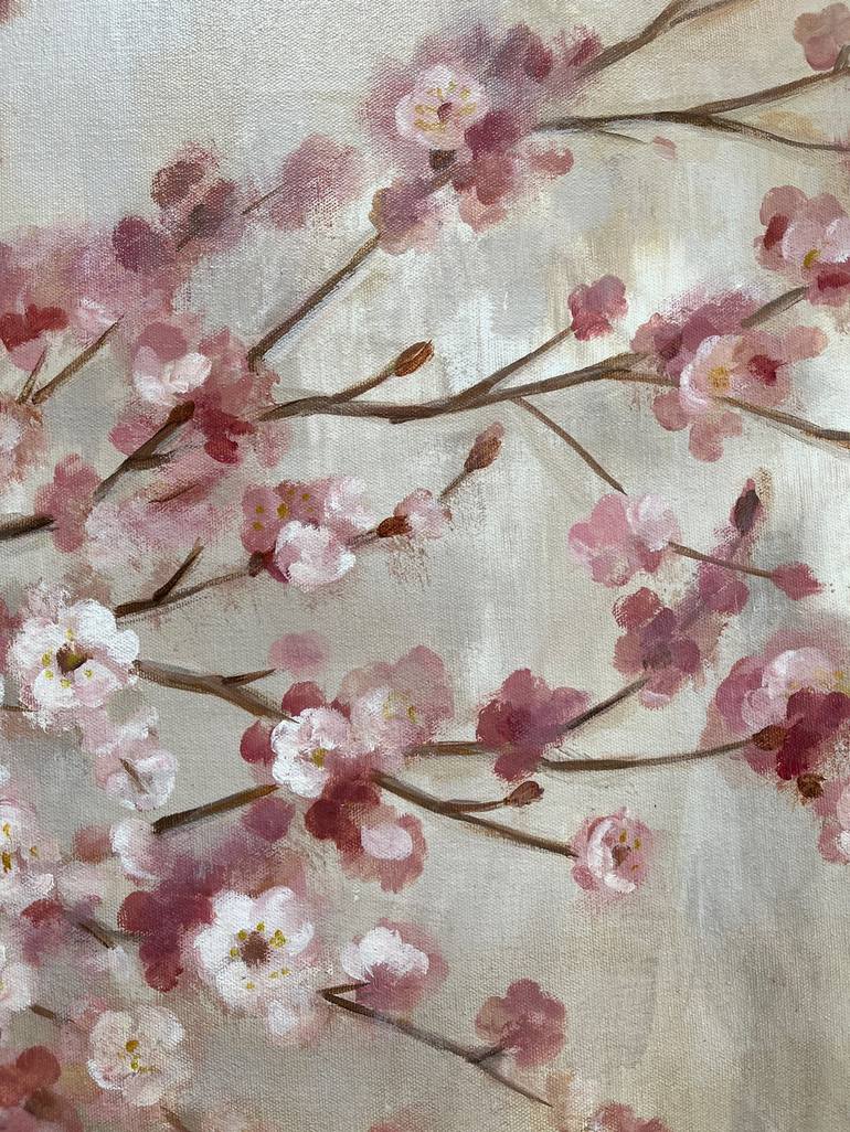 Original Impressionism Floral Painting by Silvia Vassileva