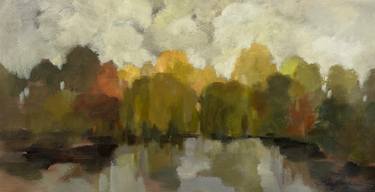 Original Impressionism Landscape Painting by Silvia Vassileva