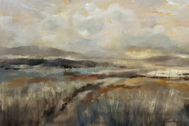 Original Impressionism Landscape Painting by Silvia Vassileva