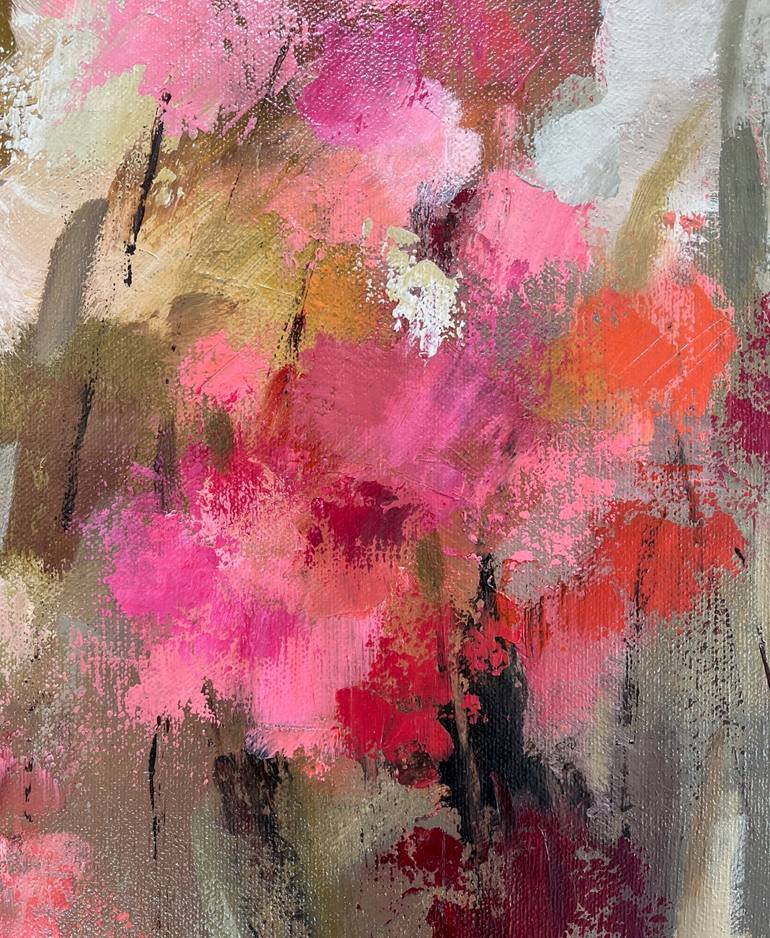 Original Impressionism Floral Painting by Silvia Vassileva