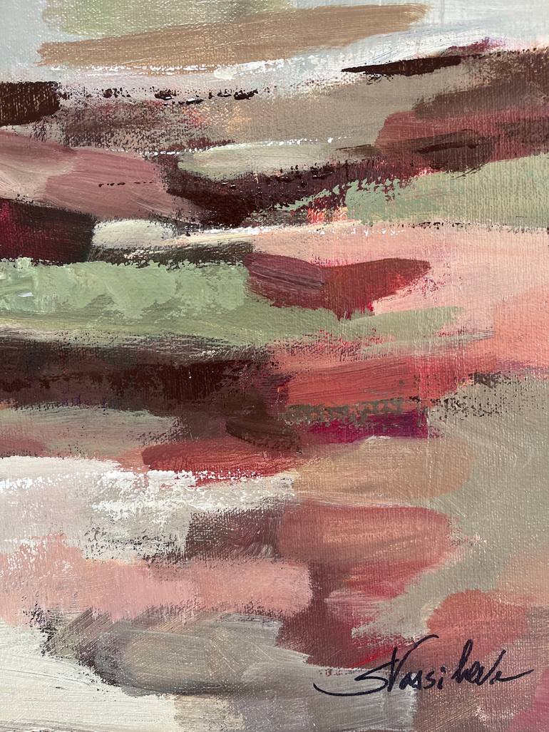 Original Expressionism Landscape Painting by Silvia Vassileva