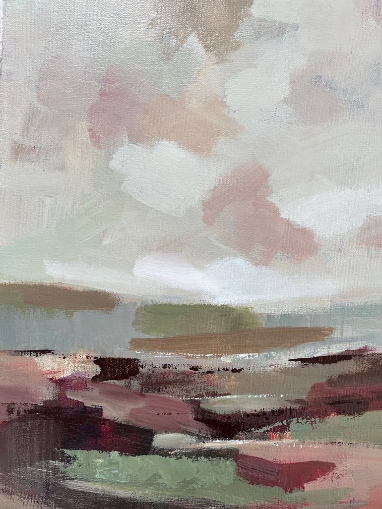 Original Expressionism Landscape Painting by Silvia Vassileva
