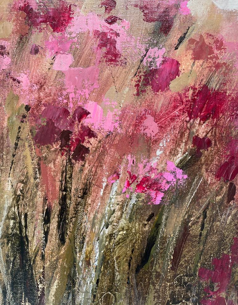Original Impressionism Floral Painting by Silvia Vassileva